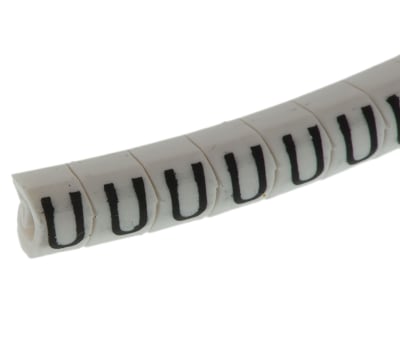 Product image for Helagrip PVC cable marker U,2.25-5mm dia