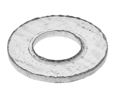 Product image for Zinc plated steel plain washer,M2.5