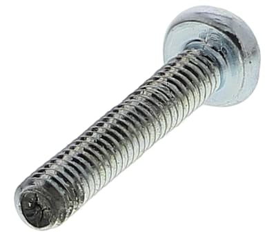 Product image for ZnPt steel cross pan head screw,M2x12mm