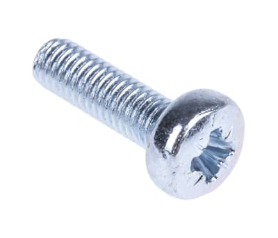 Product image for ZnPt steel cross pan head screw,M3x10mm