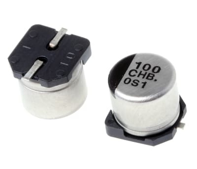 Product image for ECAP SMD 100UF 16V D CASE