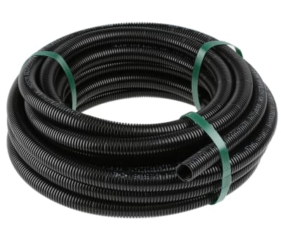 Product image for Adaptaflex PAFS Plastic Flexible Conduit Black 20mm x 10m