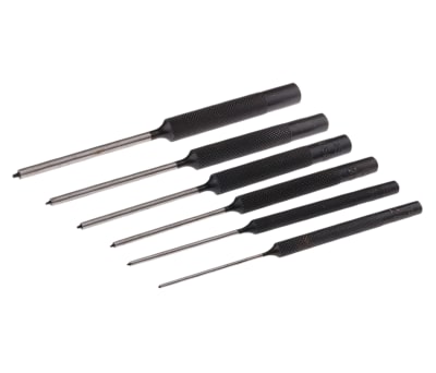 Product image for 6 piece spring tension pin punch set