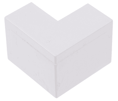 Product image for WHT PVC EXTERNAL ANGLE-25X16MM TRUNKING