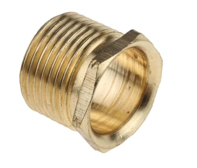 Product image for Brass male long bush for conduit,20mm