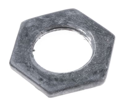 Product image for Blk enamel steel locknut,M16x2.87mm T