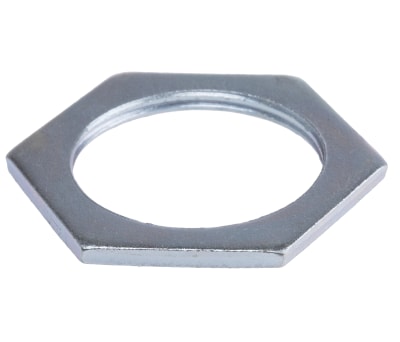 Product image for Galvanised steel locknut,M32x2.87mm T