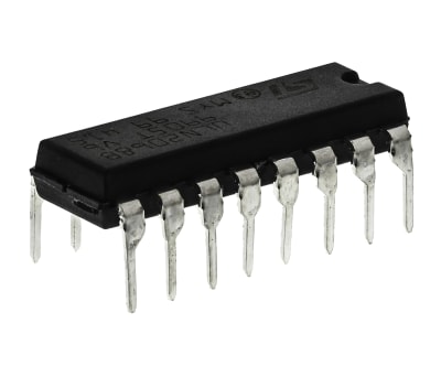 Product image for Quad Darlington Sw. NPN 50V 1.75A PDIP16