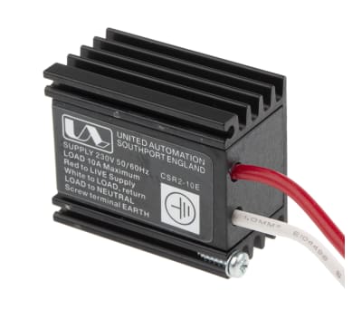 Product image for United Automation, 230 V Voltage Regulator, 10A, Adjustable 3-Pin CSR2-10E