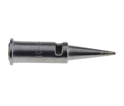 Product image for Weller 70 01 01 1 mm Straight Conical Soldering Iron Tip for use with Pyropen Piezo