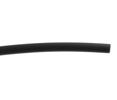 Product image for Black heatshrink tubing,1.6mm bore