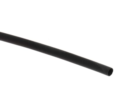 Product image for Black heatshrink tubing,3.2mm bore