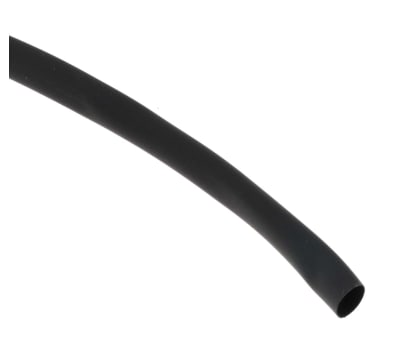 Product image for Black heatshrink tubing,4.8mm bore