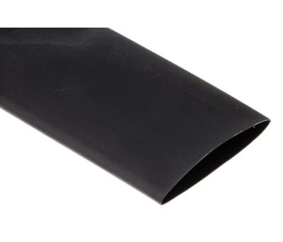 Product image for Black heatshrink tubing,25.4mm bore