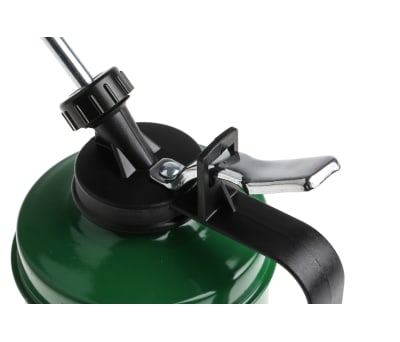 Product image for Metal Green Oil Can + Nylon Pump 350cc