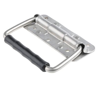 Product image for S/steel large springload folddown handle