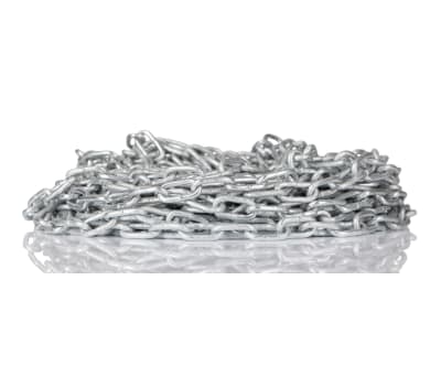 Product image for 10m galvanised steel chain,14Lx2.5mm dia