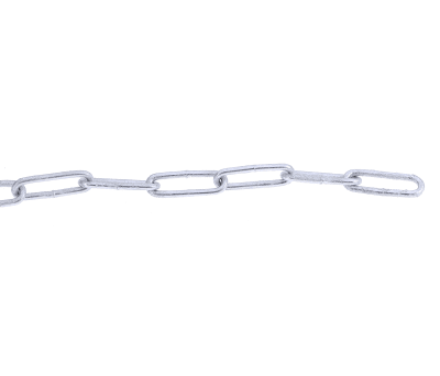 Product image for 10m galvanised steel chain,24Lx2.5mm dia