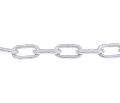 Product image for 10M GALVANISED STEEL CHAIN,38LX7MM DIA