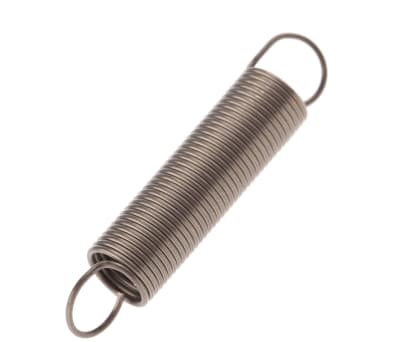 Product image for Steel extension spring,25.0Lx5.0mm dia
