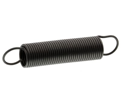 Product image for STEEL EXTENSION SPRING,27.7LX5.5MM DIA