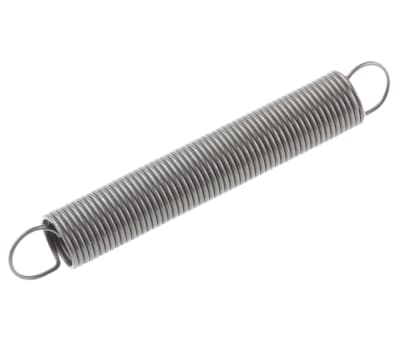 Product image for Steel extension spring,26.4Lx3.5mm dia