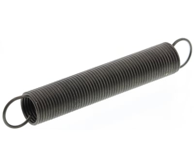 Product image for Steel extension spring,47.6Lx7.0mm dia