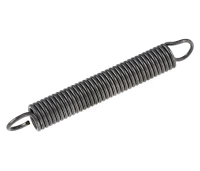 Product image for Steel extension spring,39.0Lx5.5mm dia