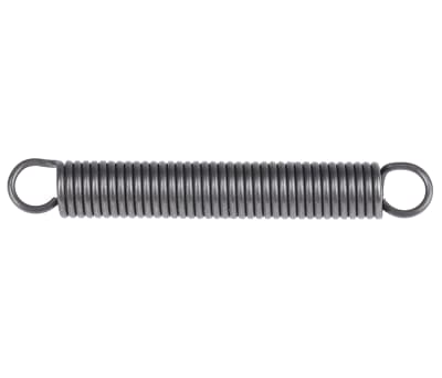 Product image for RS PRO Steel Extension Spring, 49mm x 7mm