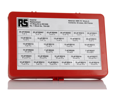 Product image for Imperial nitrile O-ring kit