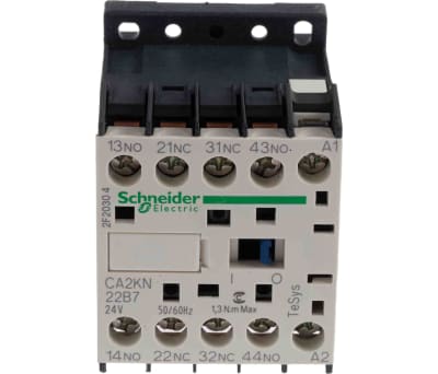 Product image for 2NO+2NC control relay,24Vac coil