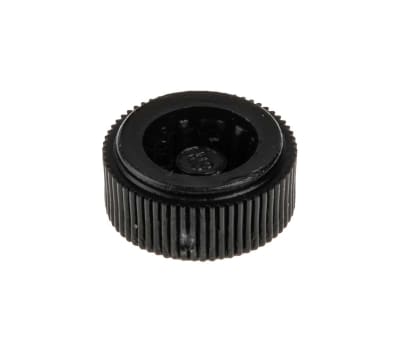 Product image for Knurled thumb screw knob,9.6mm dia x M3