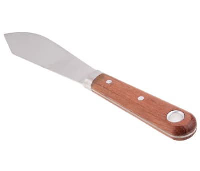 Product image for Hardwood 115 mm Putty Knife Scraper with Polished Blade