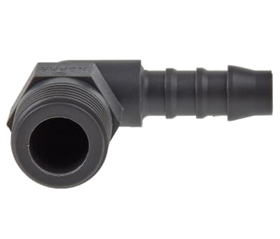 Product image for Elbow connector,3/8in BSPT 8mm ID hose