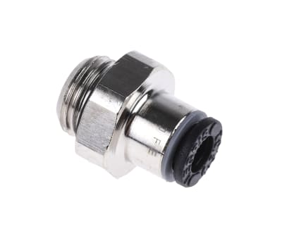 Product image for Male parallel straight adaptor,G1/8x4mm