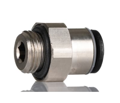 Product image for Male parallel straight adaptor,G1/8x6mm