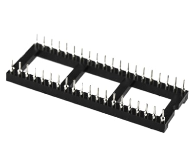 Product image for 40 WAY TURNED PIN DIL SOCKET,0.6IN PITCH