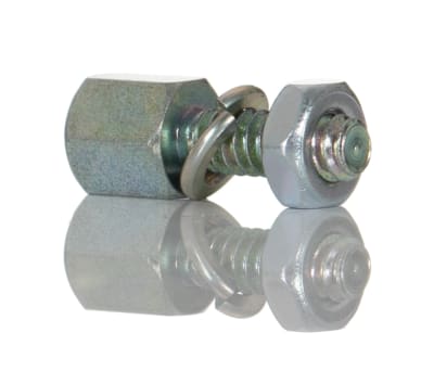 Product image for Female ZnPt D screwlock assembly,8mm