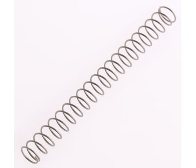 Product image for S/steel comp spring,53Lx5.4mm dia