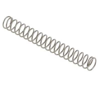 Product image for S/steel comp spring,54Lx6.93mm dia