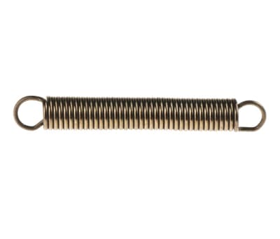 Product image for RS PRO Stainless Steel Extension Spring, 22.1mm x 3.2mm