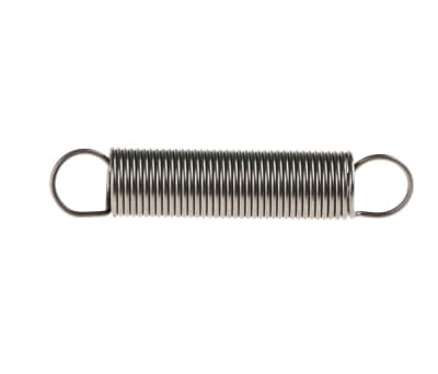 Product image for S/steel extension spring,25Lx5mm dia