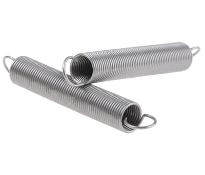 Product image for S/steel extension spring,41.4Lx6 mm dia