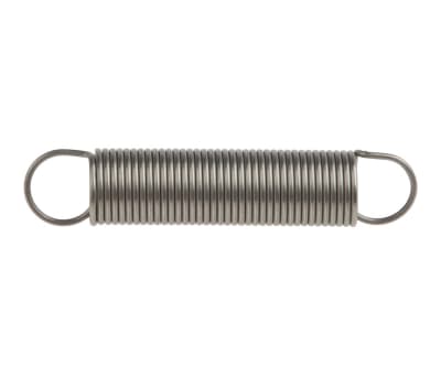 Product image for RS PRO Stainless Steel Extension Spring, 35mm x 7mm