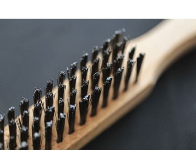 Product image for 4 row steel wire brush