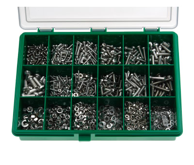 Product image for A4 s/steel slotted machine screw kit