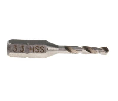 Product image for RS PRO HSS Twist Drill Bit, 3.3mm