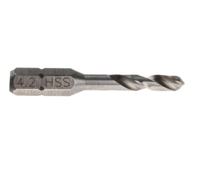 Product image for RS PRO HSS Twist Drill Bit, 4.2mm