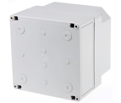 Product image for IP66 BOX WITH GREY LID,182X180X165MM