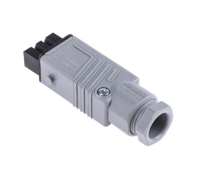 Product image for STSERIES 3WAY SOCKET W/STRAIN RELIEF,16A